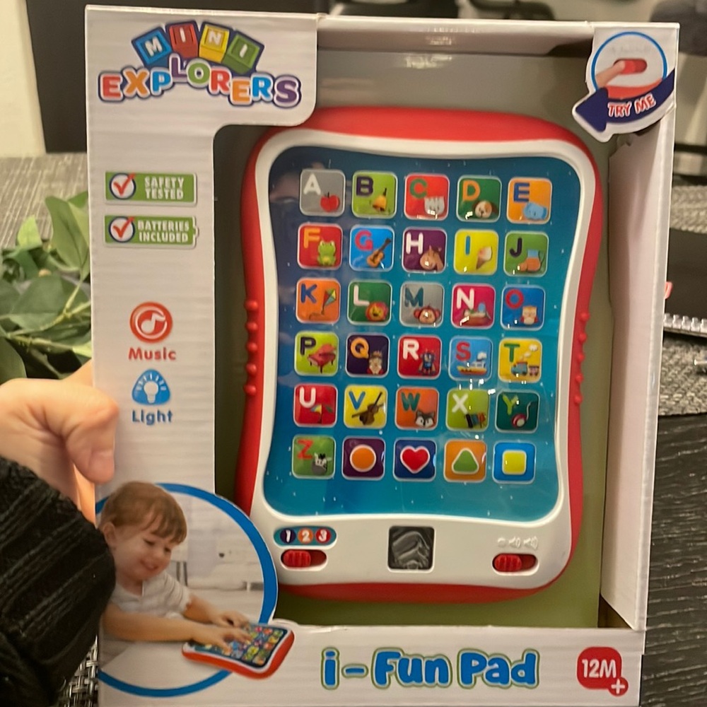 - I fun pad for toddlers